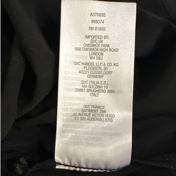 Susan Graver Printed Lurex Sweater Knit Top Women's A370895 Sz 2X Dressy Party - Picture 10 of 10